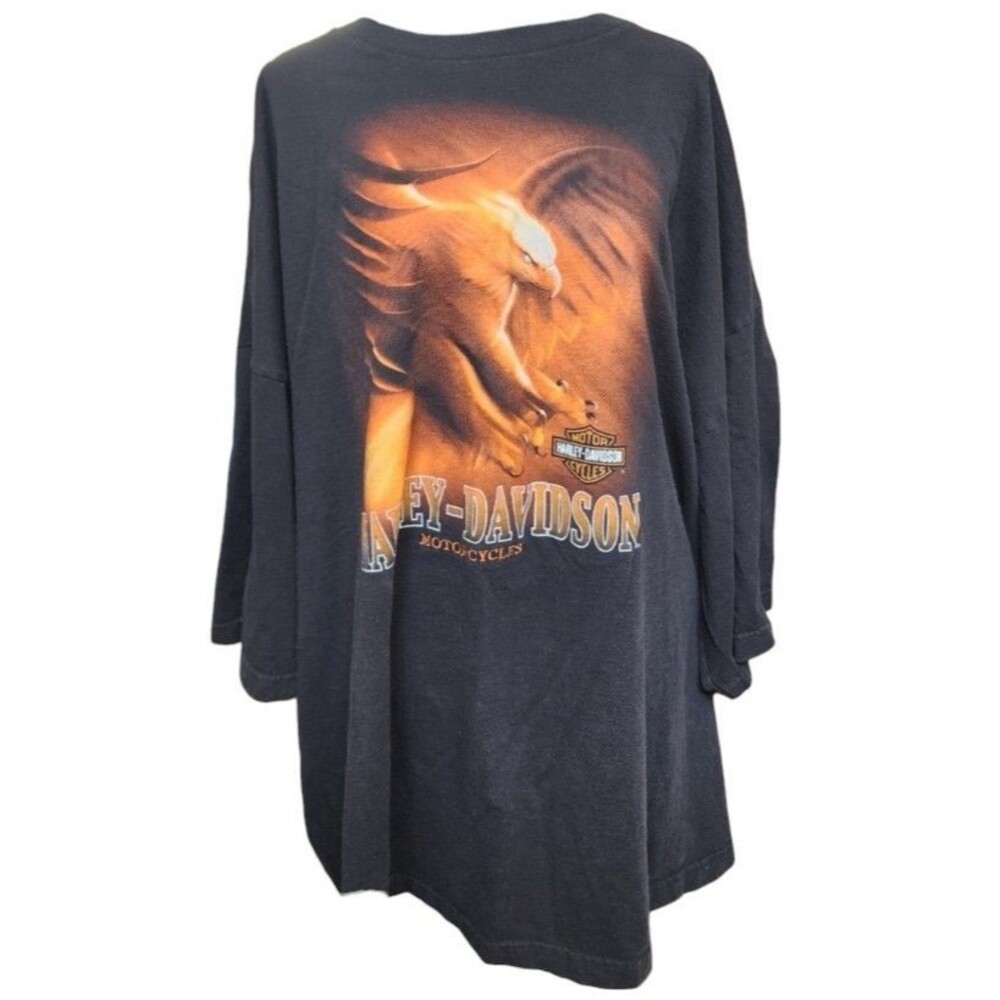 Harley-Davidson Motorcycles Tyler, Texas Size 5XL Black 2 Sides